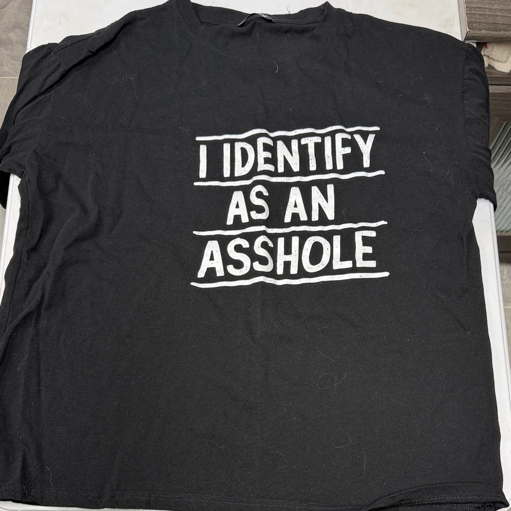SHEIN Black Graphic Tee